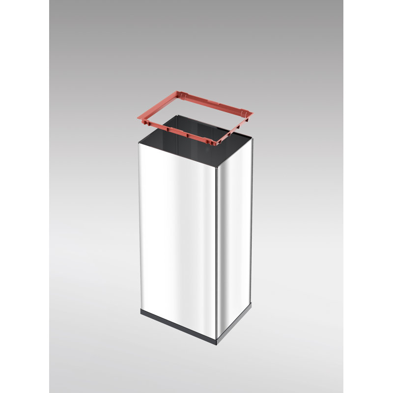 Hailo USA Inc. Big Box 13.7 Gallons Steel Touch Top Trash Can & Reviews